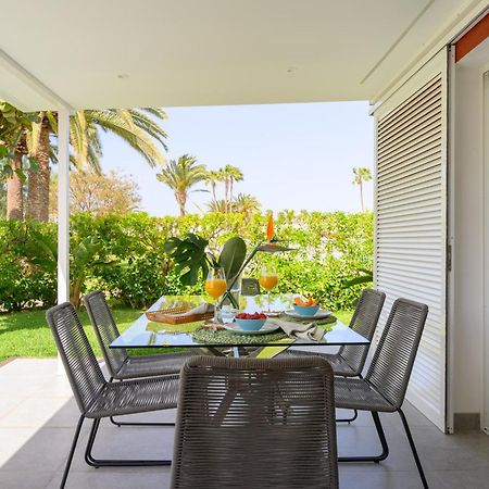 Villa Guerrero - Terraza Y Acceso A Piscina Comun Maspalomas  Buitenkant foto