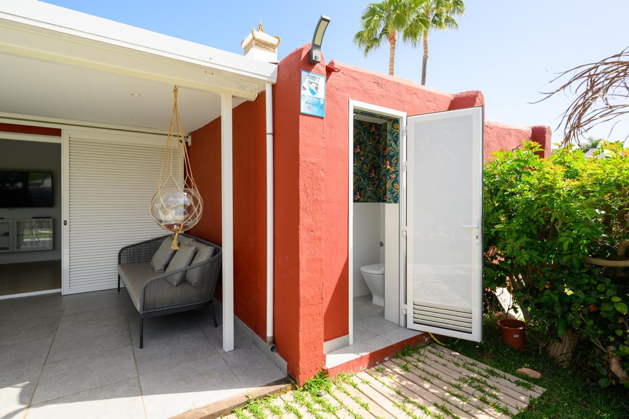 Villa Guerrero - Terraza Y Acceso A Piscina Comun Maspalomas  Buitenkant foto