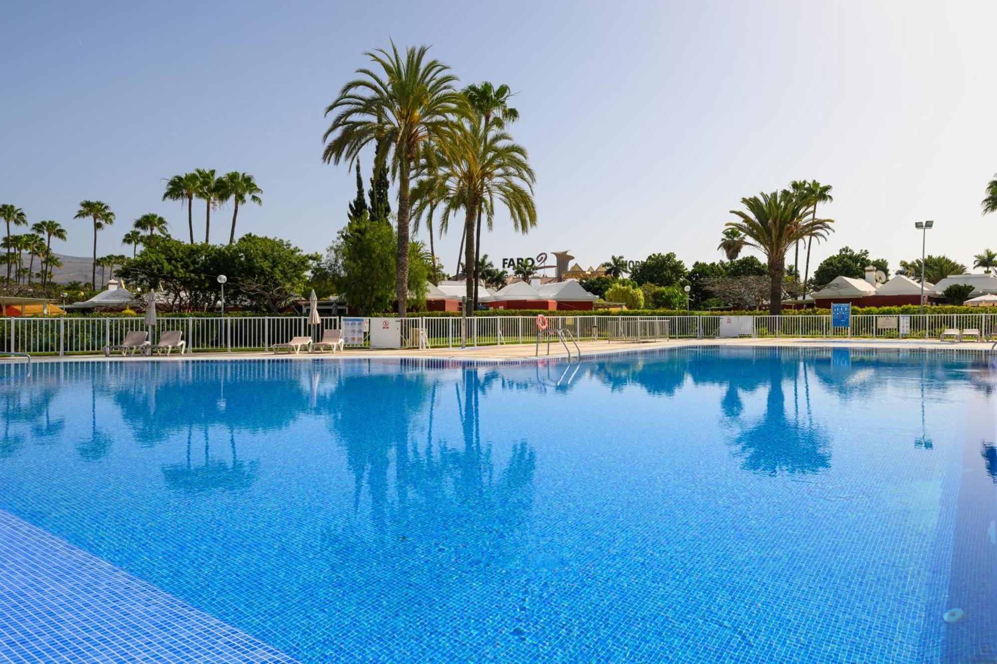 Villa Guerrero - Terraza Y Acceso A Piscina Comun Maspalomas  Buitenkant foto